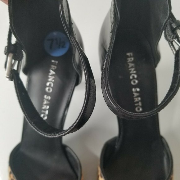 Franco Sarto Dandy Calf Hair D’Orsay Leopard pumps - Picture 7 of 8